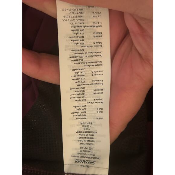 Specialized Women's Deflect Jacket Burgundy Size XL - Picture 7 of 7